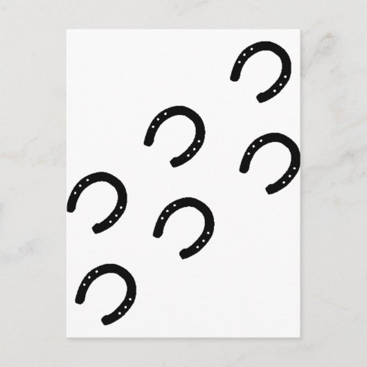 Pferd - Tracks Postkarte (Vorderseite)