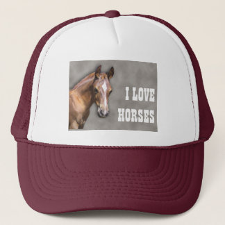 Pferd Truckerkappe