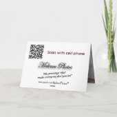 Pferd u. Barndoor Karte-fertigen jede mögliche Karte (Rückseite)