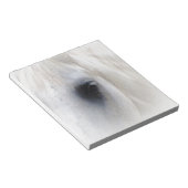 Pferd u. Blumen Notizblock (angewinkelt)