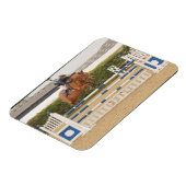 Pferd über Zaun Flexible Magnet (Linke Seite)