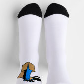 Pferd um Socken (Oben)