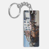 Pferd und Beförderung auf der Insel Mackinac, Mich Schlüsselanhänger (Vorderseite links)