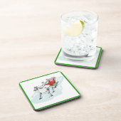 Pferd und Beförderung - Getränkeuntersetzer (Rechte Seite)