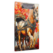 Pferd und Beförderung Klemmbrett (Rechts)