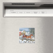 Pferd und Beförderung Magnet (In Situ (Geschirrspüler))