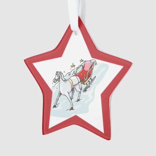 Pferd und Beförderung - Ornament (Vorderseite)