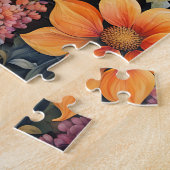 Pferd und Blume Puzzle (Seite)