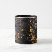 Pferd und Blumen, Reitergeschenk, Pferdereiten Tasse (Zentrum)