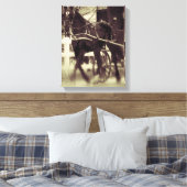 Pferd und Buggy Leinwanddruck (Insitu (Schlafzimmer))