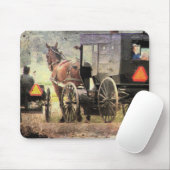 Pferd und Buggy Mousepad (Mit Mouse)
