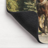 Pferd und Buggy Mousepad (Ecke)