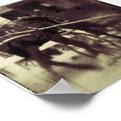 Pferd und Buggy Poster (Ecke)