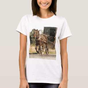 Pferd und Buggy T-Shirt