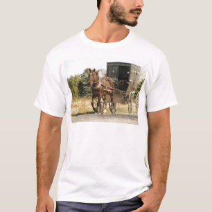 Pferd und Buggy T-Shirt