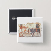 Pferd und Chariot Button (Vorne & Hinten)
