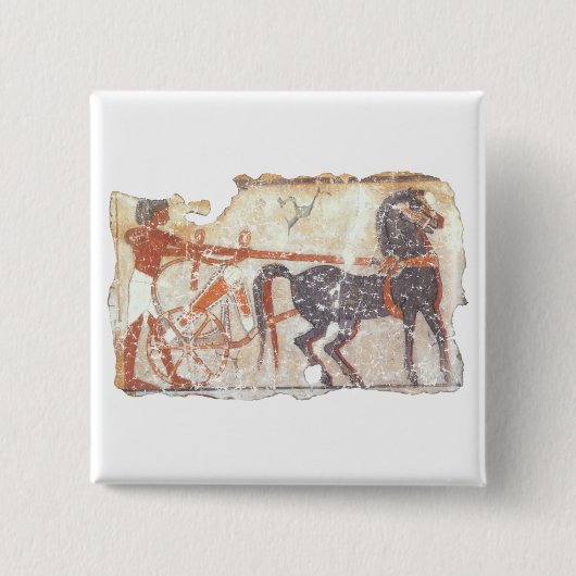 Pferd und Chariot Button (Vorderseite)