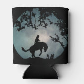 Pferd und Cowboy kaufen Dosenkühler (Rückseite)