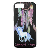 Pferd und Dreamcatcher ~ Dreams & Wishings BOHO Case-Mate iPhone Hülle (Rückseite)