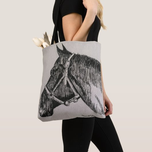 Pferd und Fox-Tasche Tasche (Von Nahem)