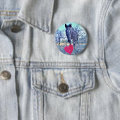Pferd und Herz Button (Beispiel)