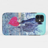 Pferd und Herz Case-Mate iPhone Hülle (Rückseite (Horizontal))