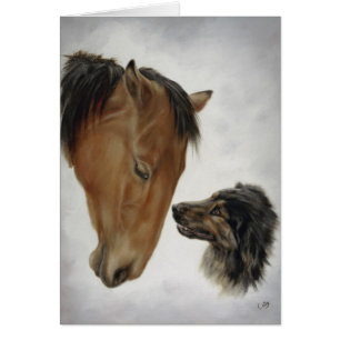 Pferd- und Hundekarte