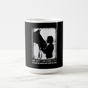 Pferd und in die Scheune geh ich um meinen Verstan Kaffeetasse