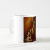 Pferd und Jack Russell Kaffeetasse (Vorderseite Links)