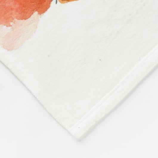 Pferd und Katze Fleecedecke (Ecke)