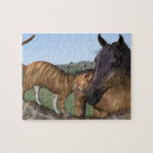 Pferd- und Katzenpuzzle - Liebe Thy Neigh-Purr Puzzle (Horizontal)