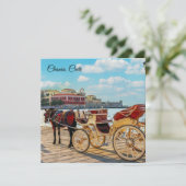 Pferd und Kutsche (Stehend Vorderseite)