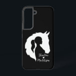 Pferd- und Mädchenherz-Liebhaber Silhouette Samsung Galaxy Hülle<br><div class="desc">Handy-Gehäuse für Pferde und Mädchen,  personalisierte Pferd-Liebhaber Silhouette iPhone oder Samsung Handy-Gehäuse,  Cowgirl,  Reitsport-Gehäuse. Verfügbar für weitere Artikel. Personalisieren Sie es mit Ihrem Pferd und Ihrem Namen. Benutzerdefiniertes Pferd-Gehäuse.</div>