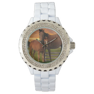 Pferd und Pony Armbanduhr