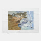 Pferd und Pony Geschirrtuch (Horizontal)