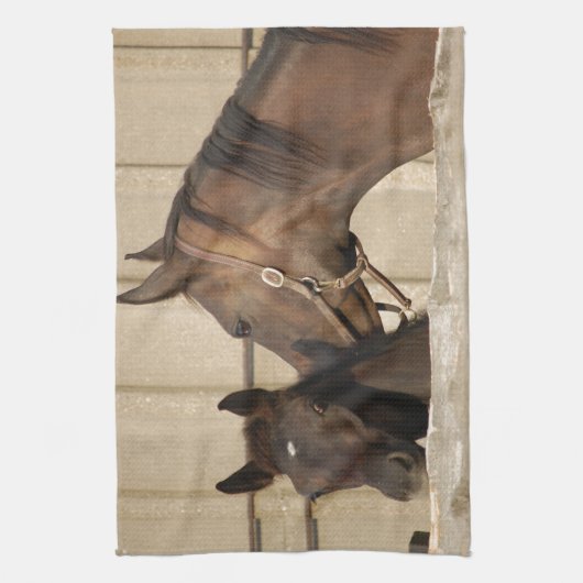 Pferd und Pony Handtuch (Vertikal)