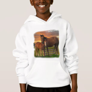 Pferd und Pony Hoodie
