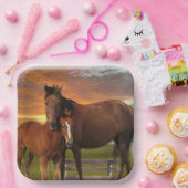 Pferd und Pony Pappteller (Party)