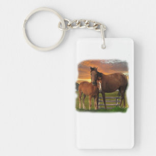 Pferd und Pony Schlüsselanhänger