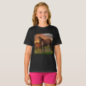 Pferd und Pony T-Shirt (Vorne ganz)