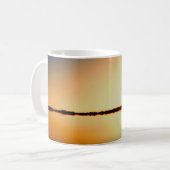 Pferd und Reiter am Strand Tasse (Vorderseite Links)