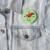 Pferd und Reiter Button (Beispiel)