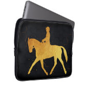 Pferd und Reiter Laptopschutzhülle (Vorne Rechts)