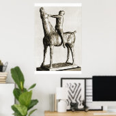 Pferd und Reiter, Marino Marini Poster (Heimbüro)