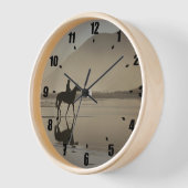 Pferd und Reiter Uhr (Winkel)