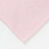 Pferd und Rose Fleecedecke (Ecke)