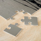 Pferd und Rose Postkarte Puzzle (Seite)