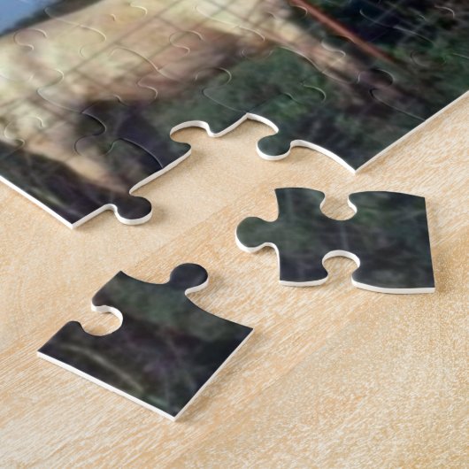 Pferd und Stall Puzzle (Seite)