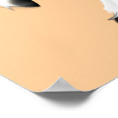 Pferd und Symboljahr des Pferdes Print Poster (Ecke)