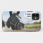 Pferd und Verlust Case-Mate iPhone Hülle (Rückseite (Horizontal))